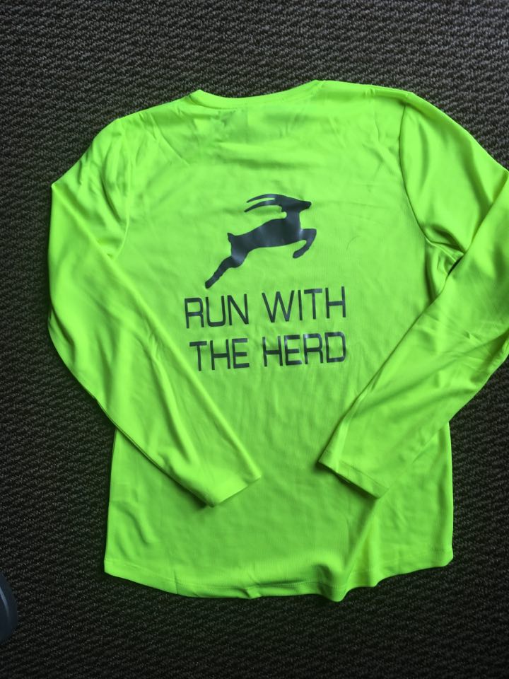 Hi-viz long sleeve top, back
