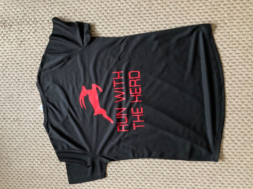 Training t-shirt, back